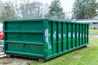 Picture of a residential dumpster